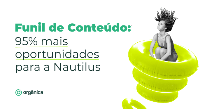 Funil de Conteúdo: 95% mais oportunidades para a Nautilus