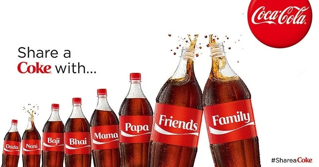 Campanha Share a Coke with